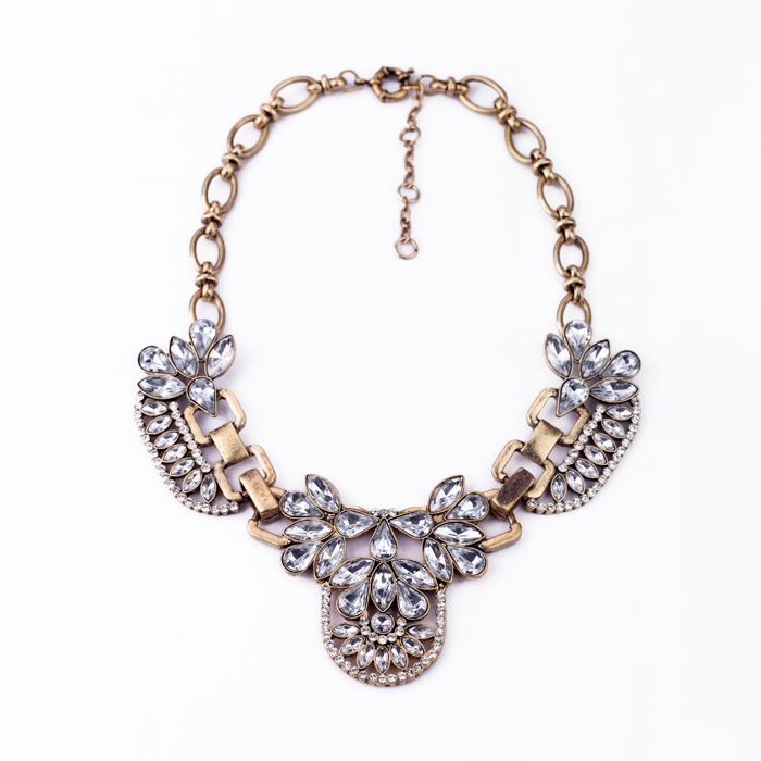 Sweet Charlotte Bronze Necklace